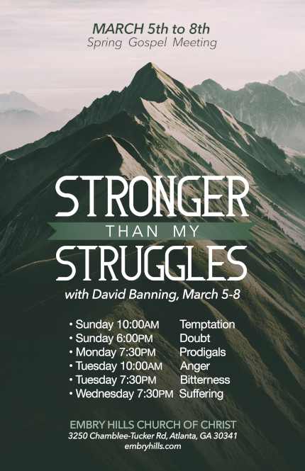 Stronger Than My Struggles Lessons